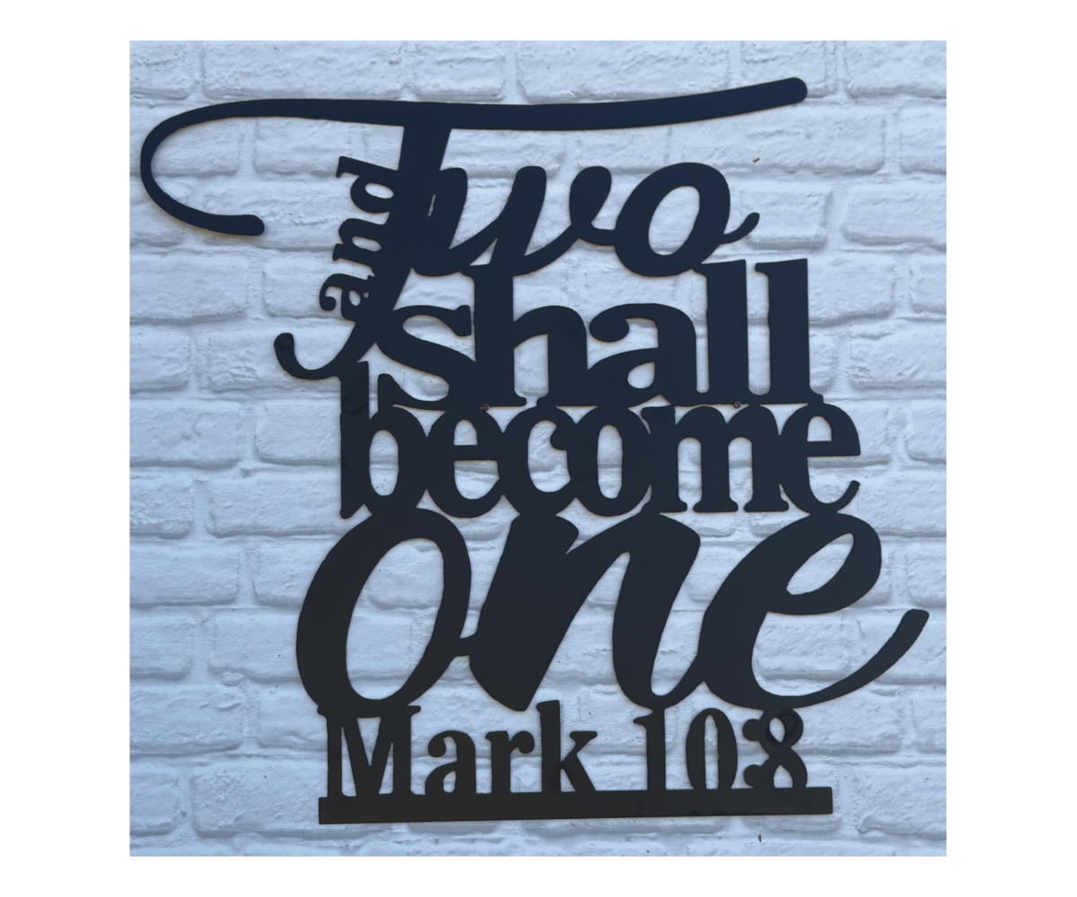 Mark 10:8