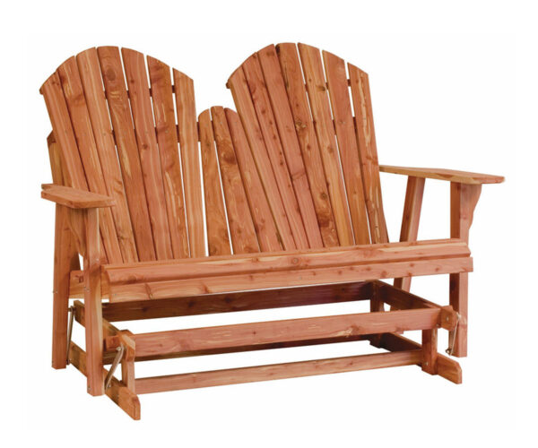 New Style Adirondack Loveseat Glider