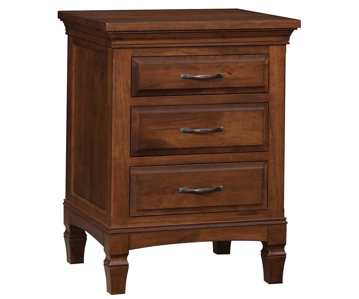 Irvington Three Drawer Nightstand