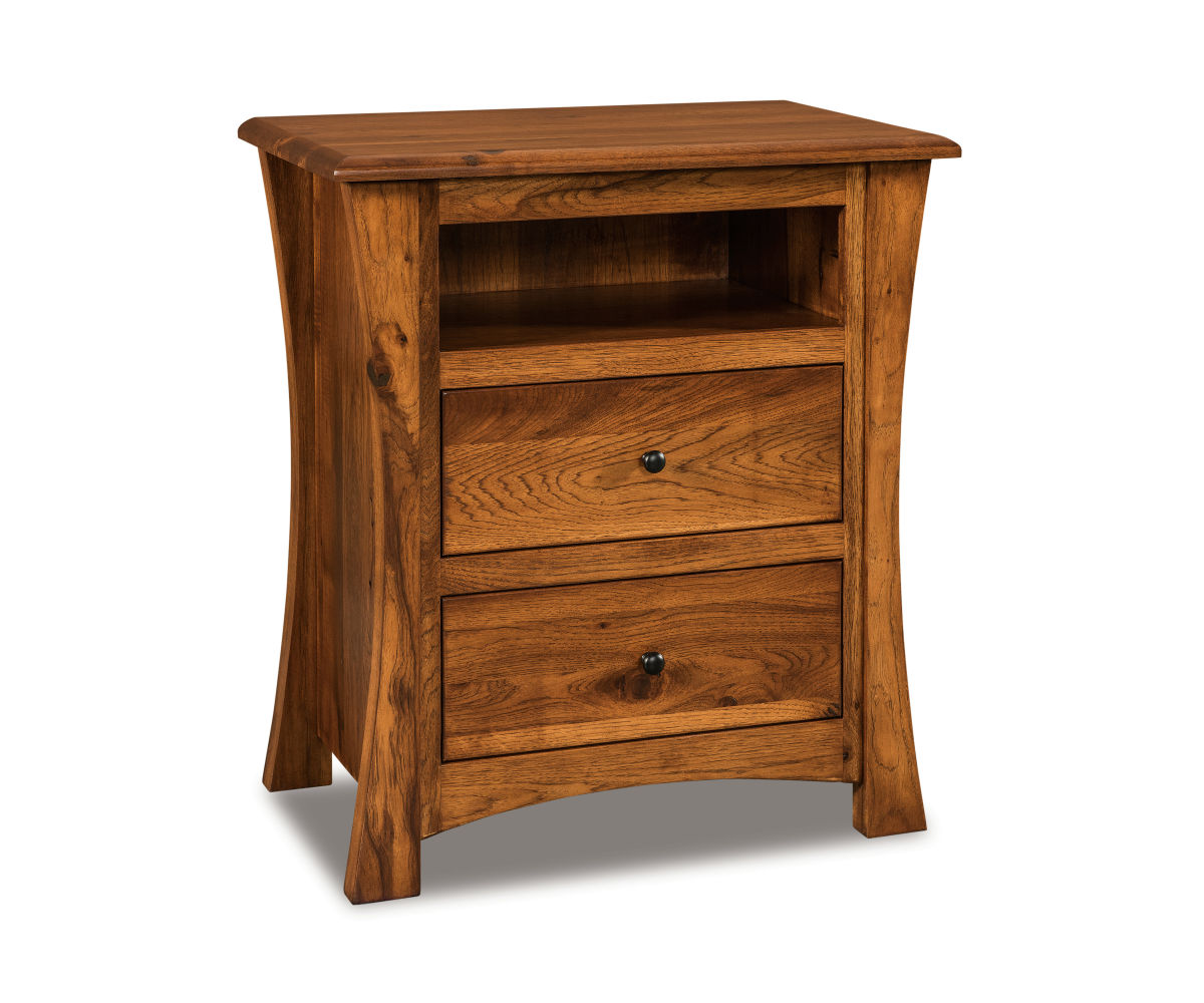 Matison 2 Drawer Open Top Nightstand