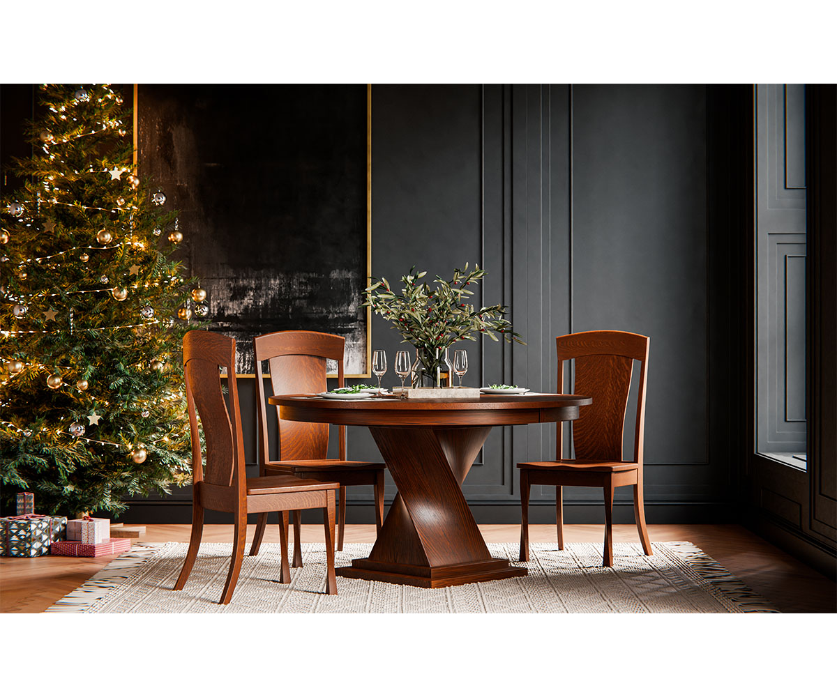 Lexington Single Pedestal Table - Image 4