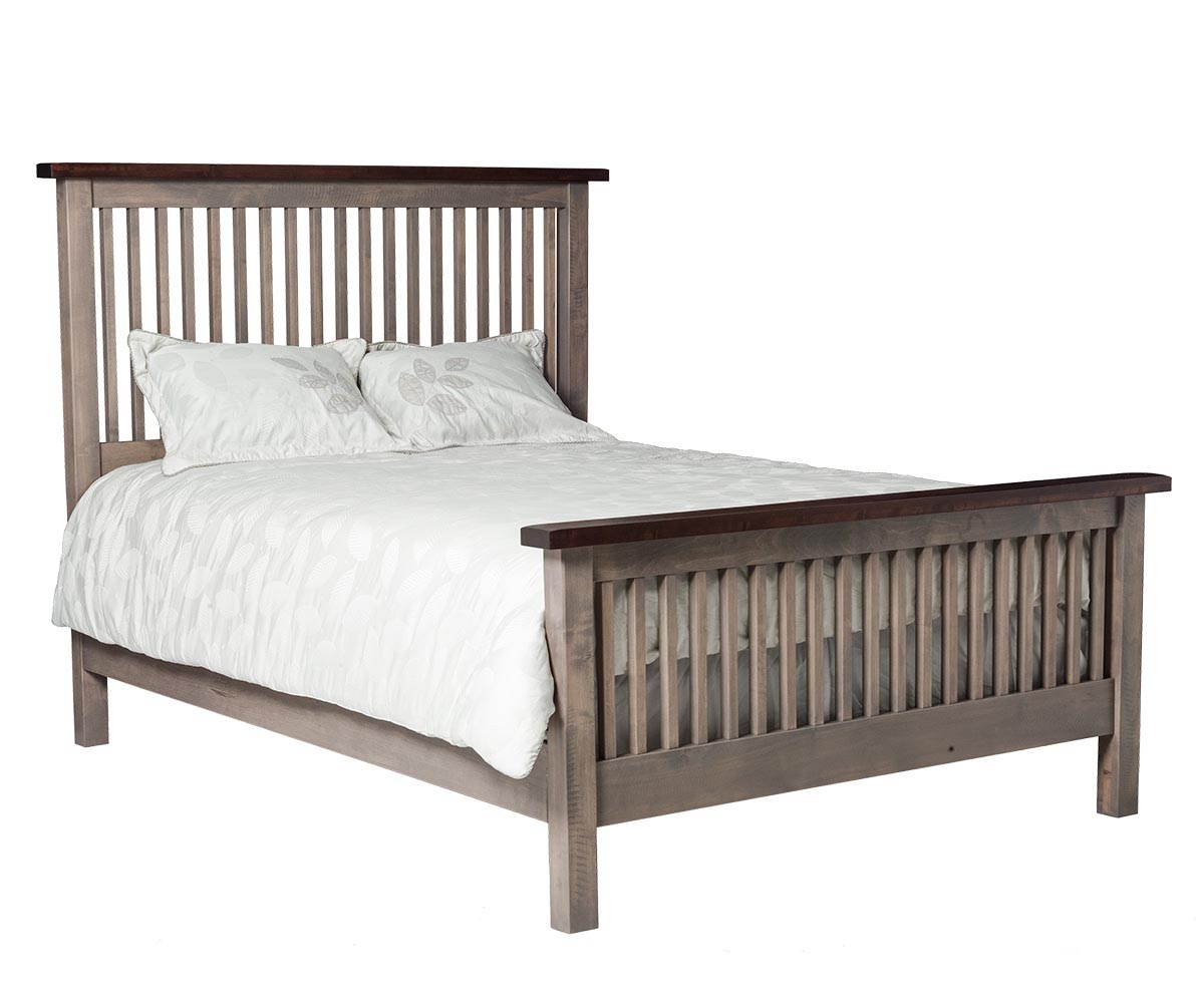 Sawyer Wood Slat Bed