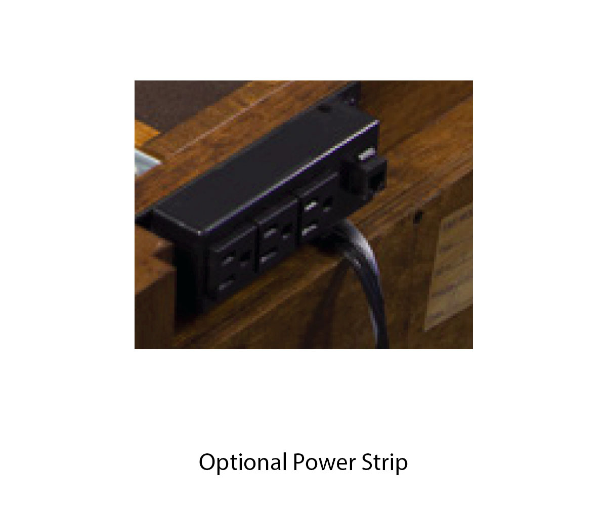 Neptune 3 Drawer Nightstand - Image 4