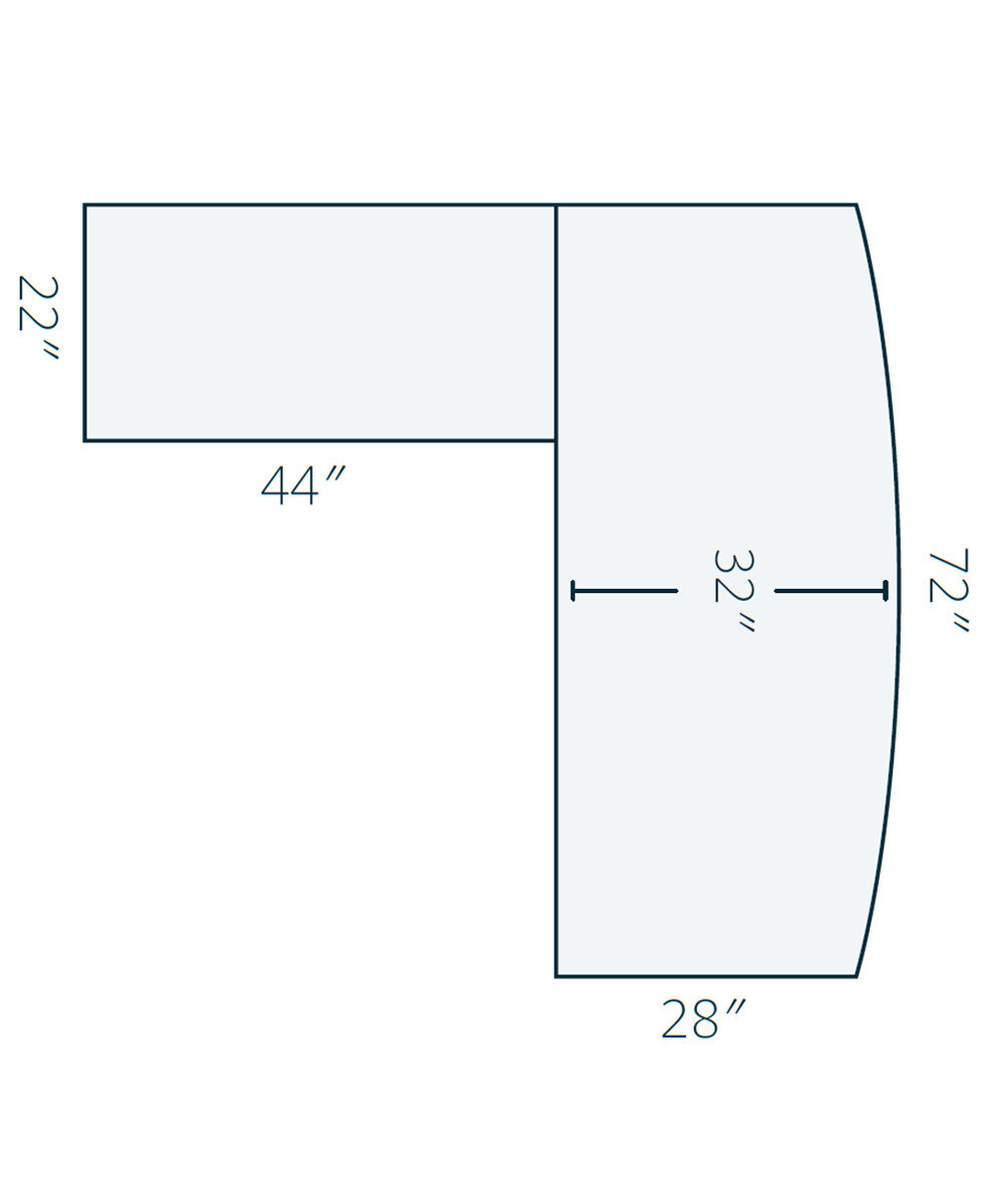 Carlisle L Desk - Image 3