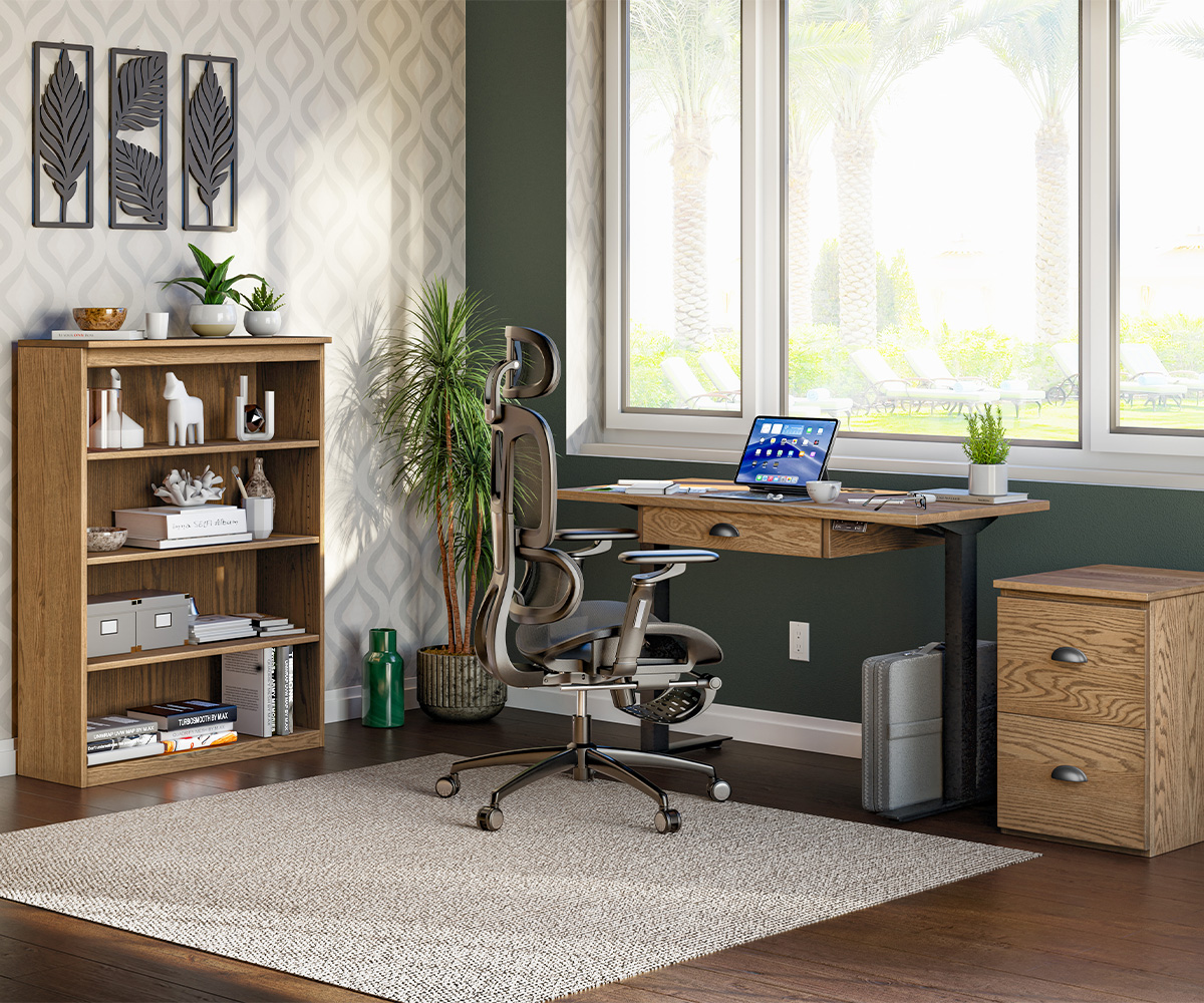 Alexis 60" Bookcase - Image 2