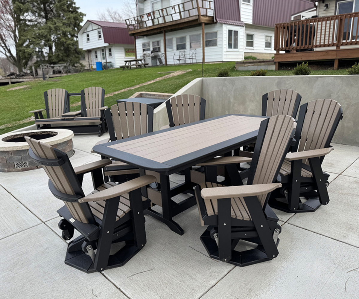 Adirondack Balcony Swivel Glider - Image 2