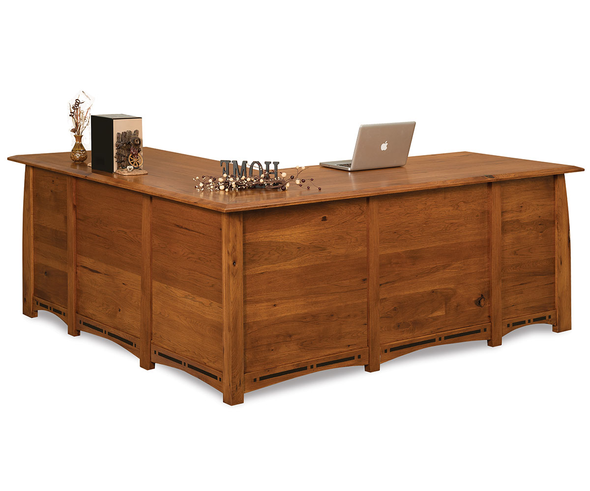 Boulder Creek L Desk - 78"W - Image 2