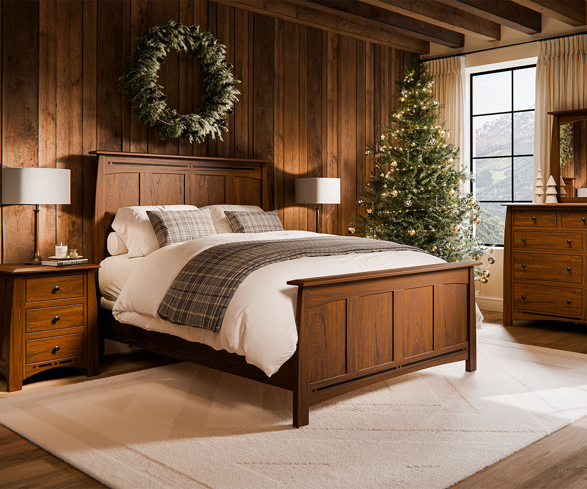 Boulder Creek 1 Drawer 2 Door Nightstand - Image 6