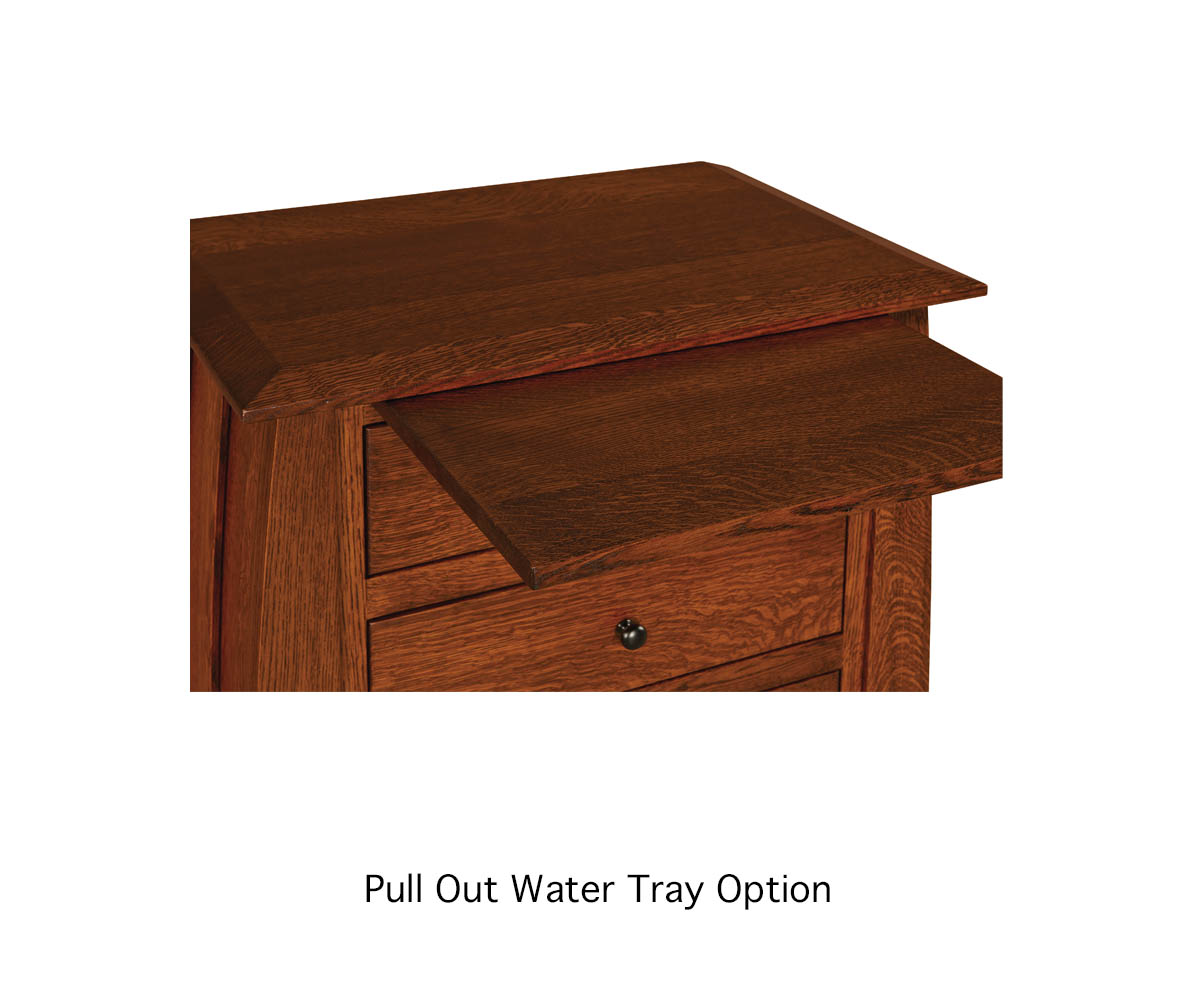 Flush Mission 1 Drawer Nightstand - Image 4