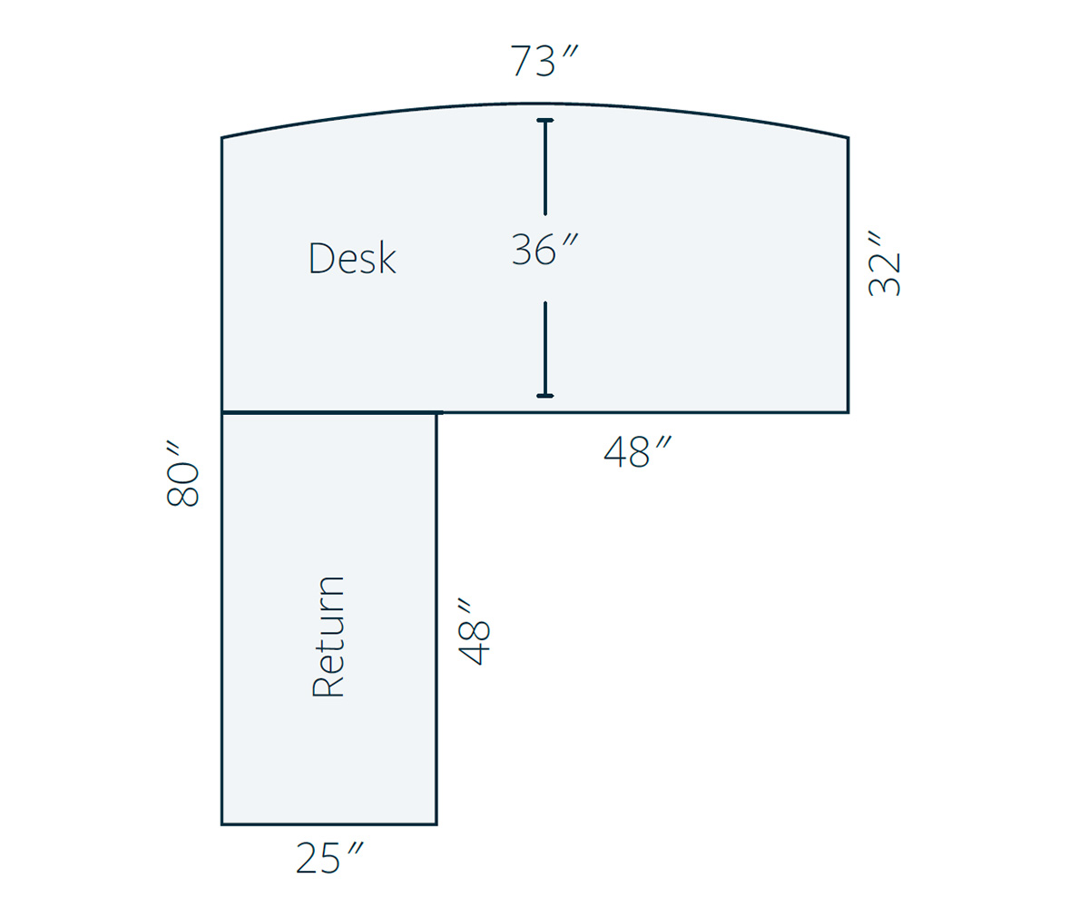 Berkley L Desk - Image 2
