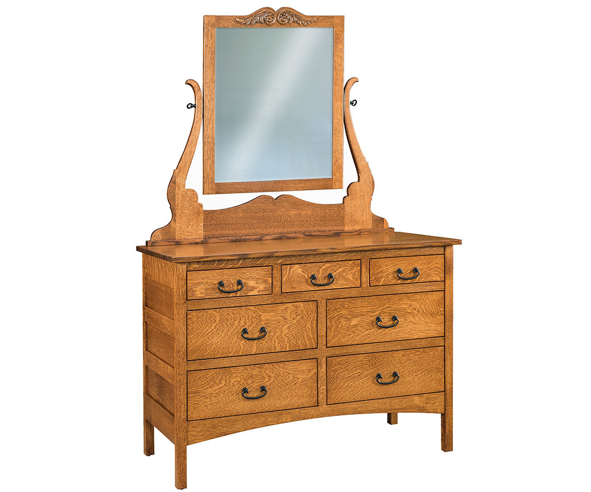 Granny Mission 7 Drawer Mule Dresser