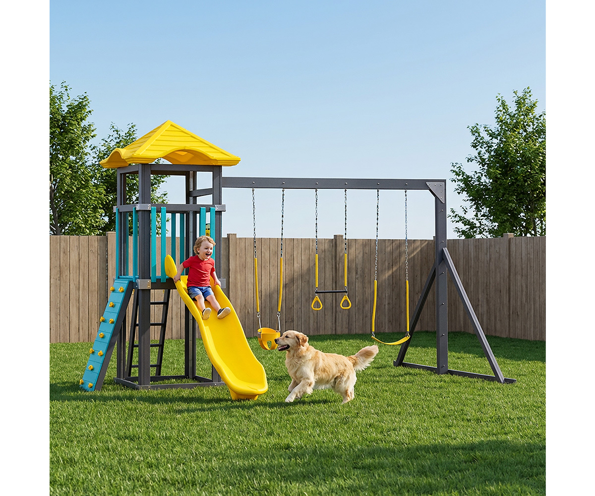 Tower Thriller Swingset - Image 2