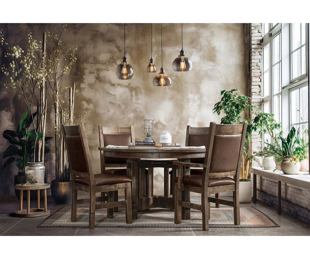 Fort Worth Single Pedestal Table Collection - Image 2