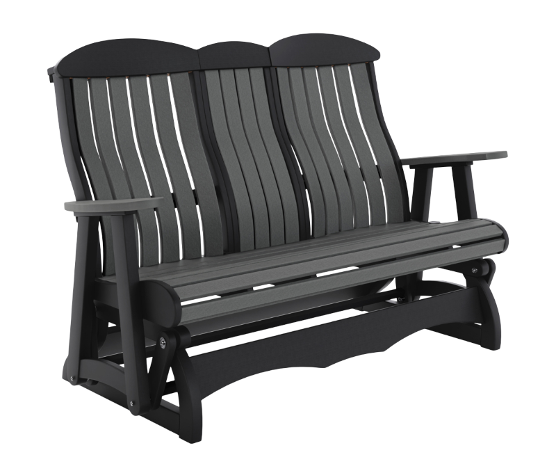 Image of Patio Kraft Vienna 5' lounge glider with fold down console