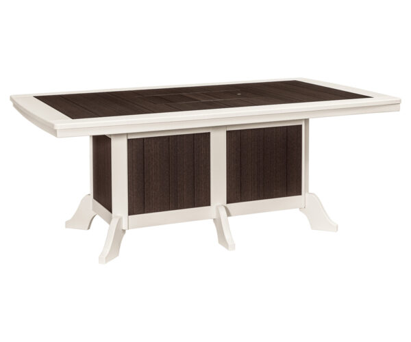 Jade Dining Table with Party Bowl - 46x77