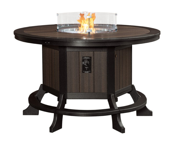 Jade Counter Table with Fire Ring - 60"