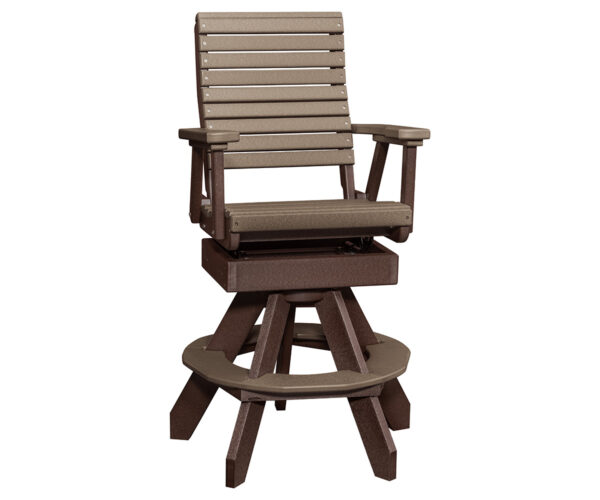 Fritz Swivel Rocker Bar Chair