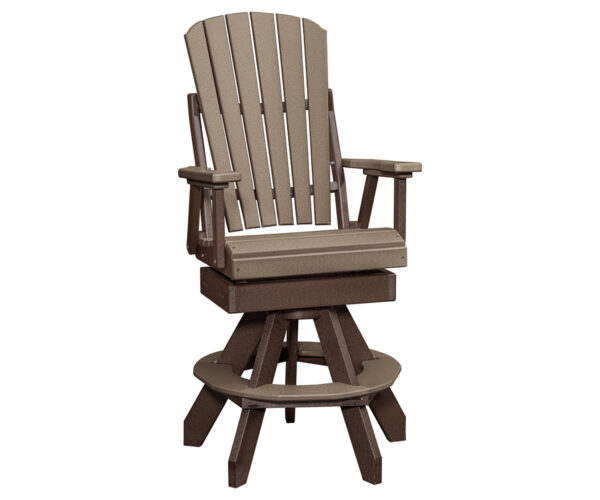 Zach Swivel Rocker Bar Chair