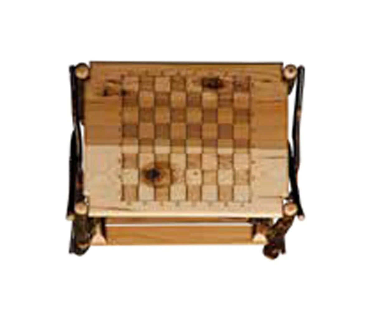 Checkerboard End Table - Image 2