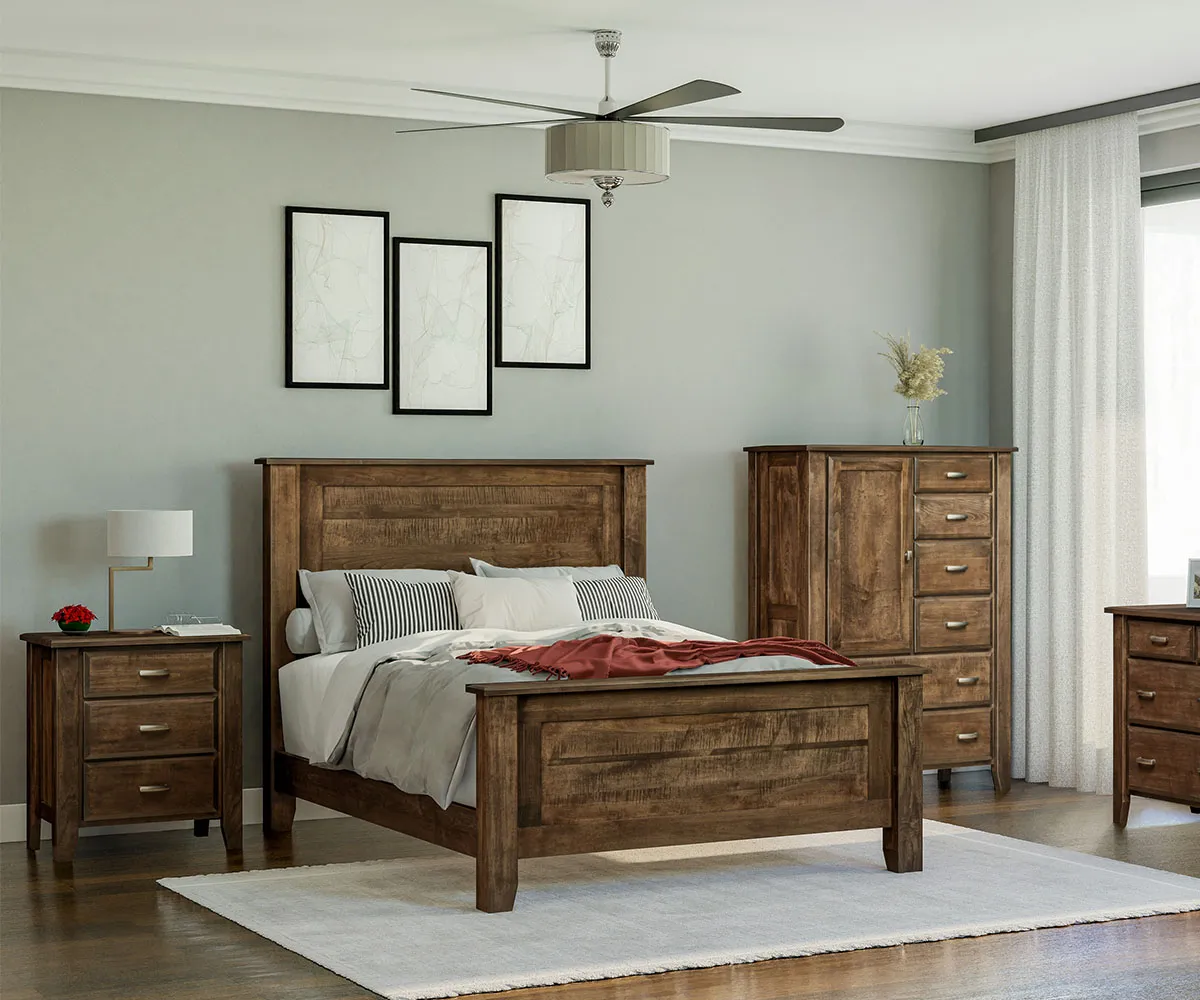 Ashton 3 Drawer Nightstand - Image 8