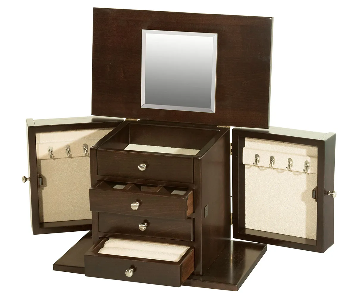 Caledonia Jewelry Chest - 4 Drawer - Image 2