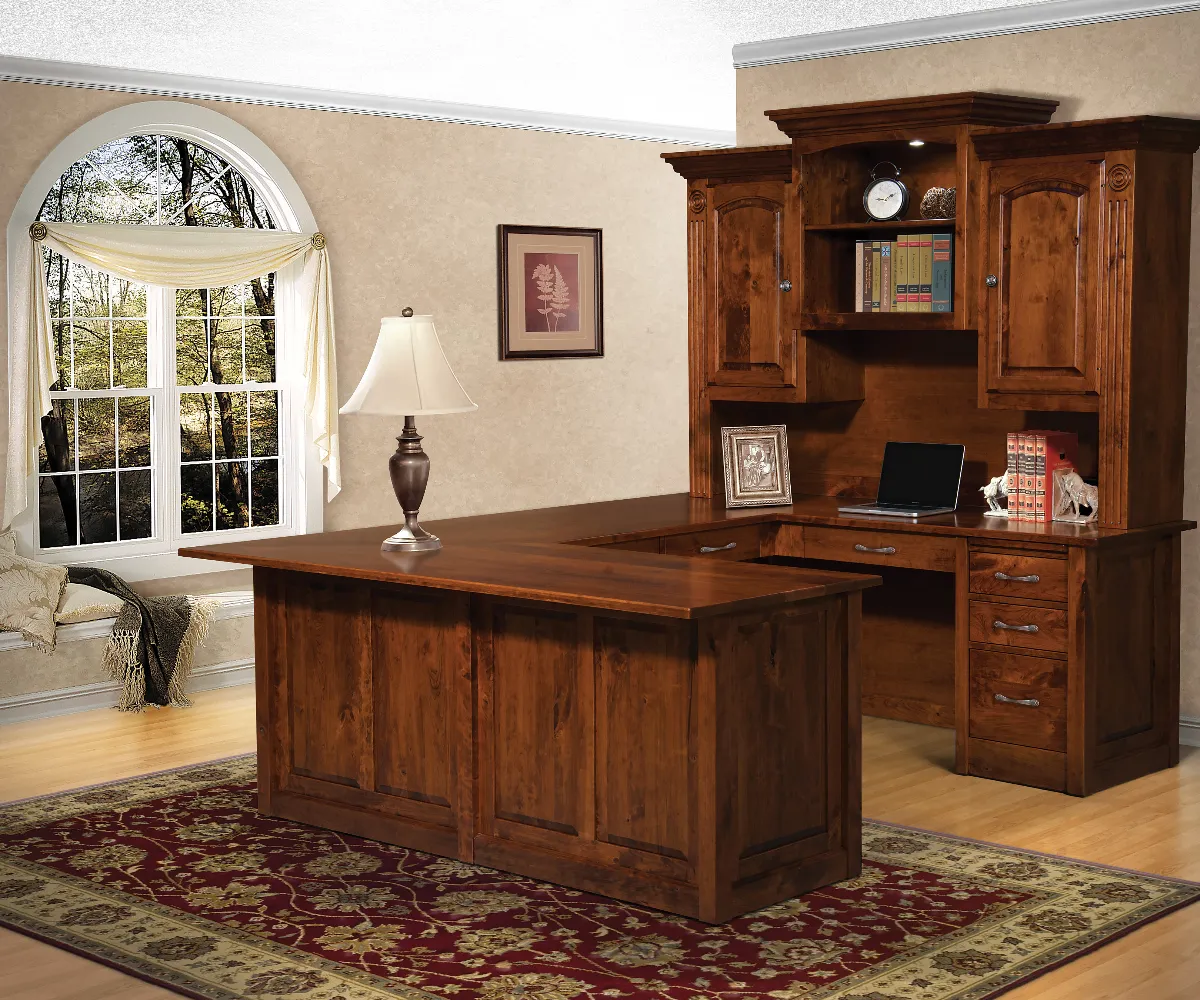 Victorian Wrap Around Desk - Image 4