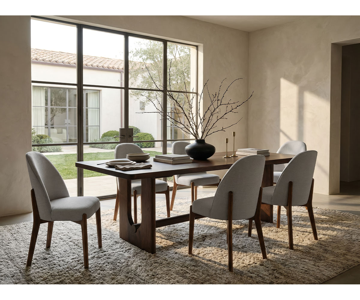 Adobe Double Pedestal Dining Collection - Image 3