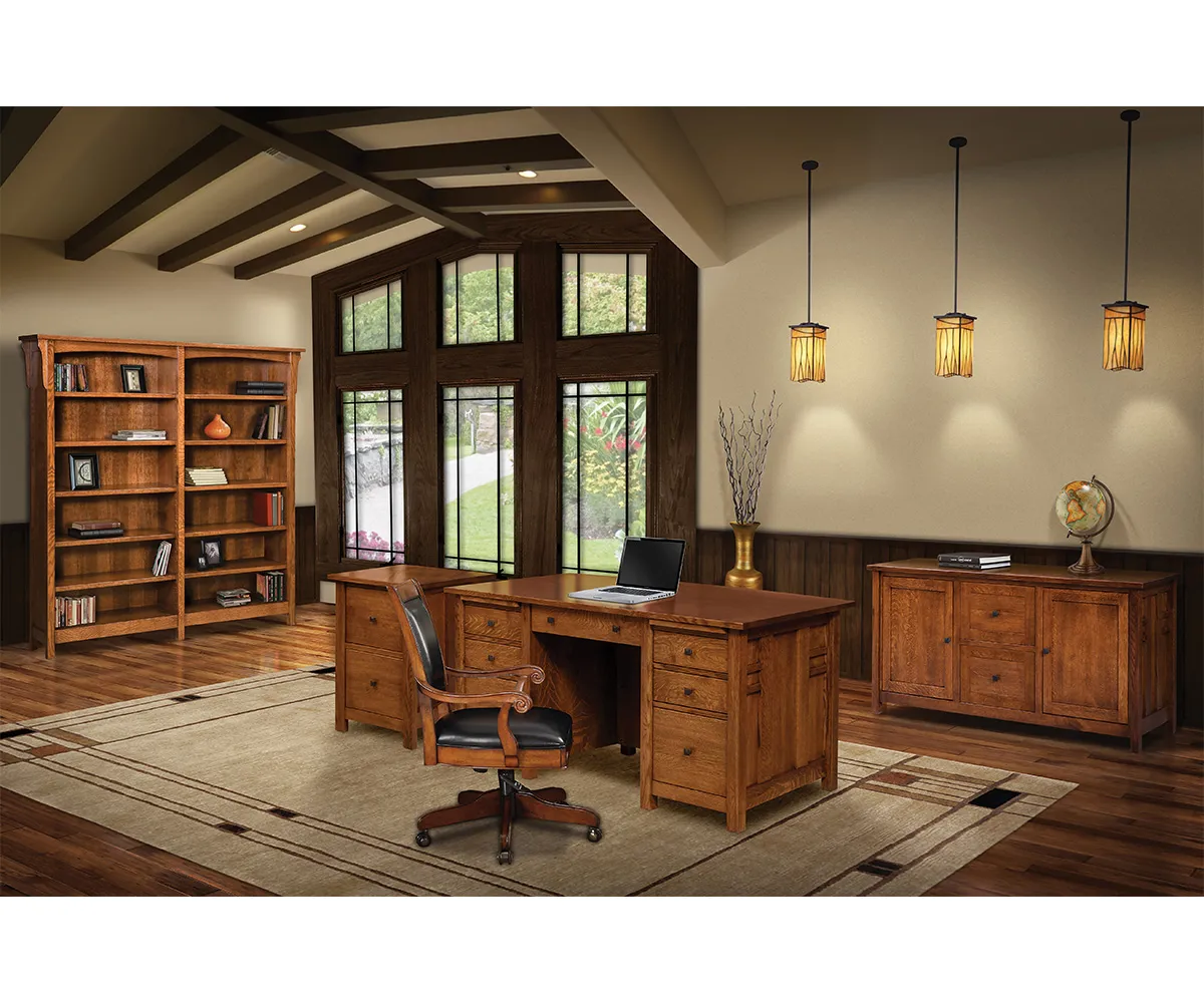 Kascade Curved Top Desk Base - Image 3