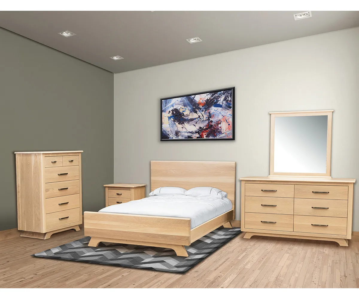 Neptune 2 Drawer Nightstand - Image 5