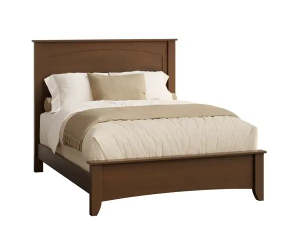 Jackson Arched Panel Bed With Low Footboard