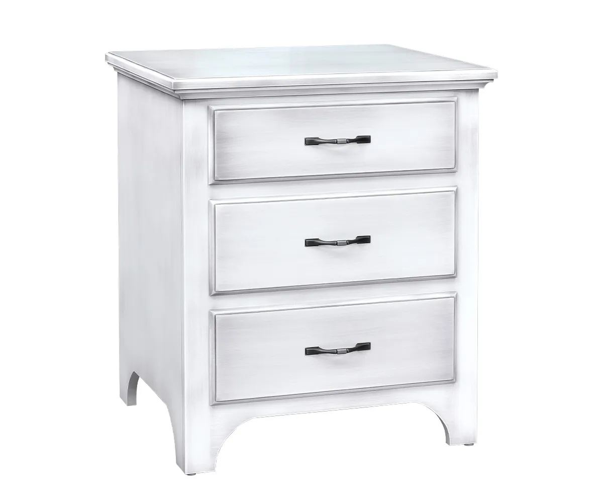 Bradford Three Drawer Nightstand