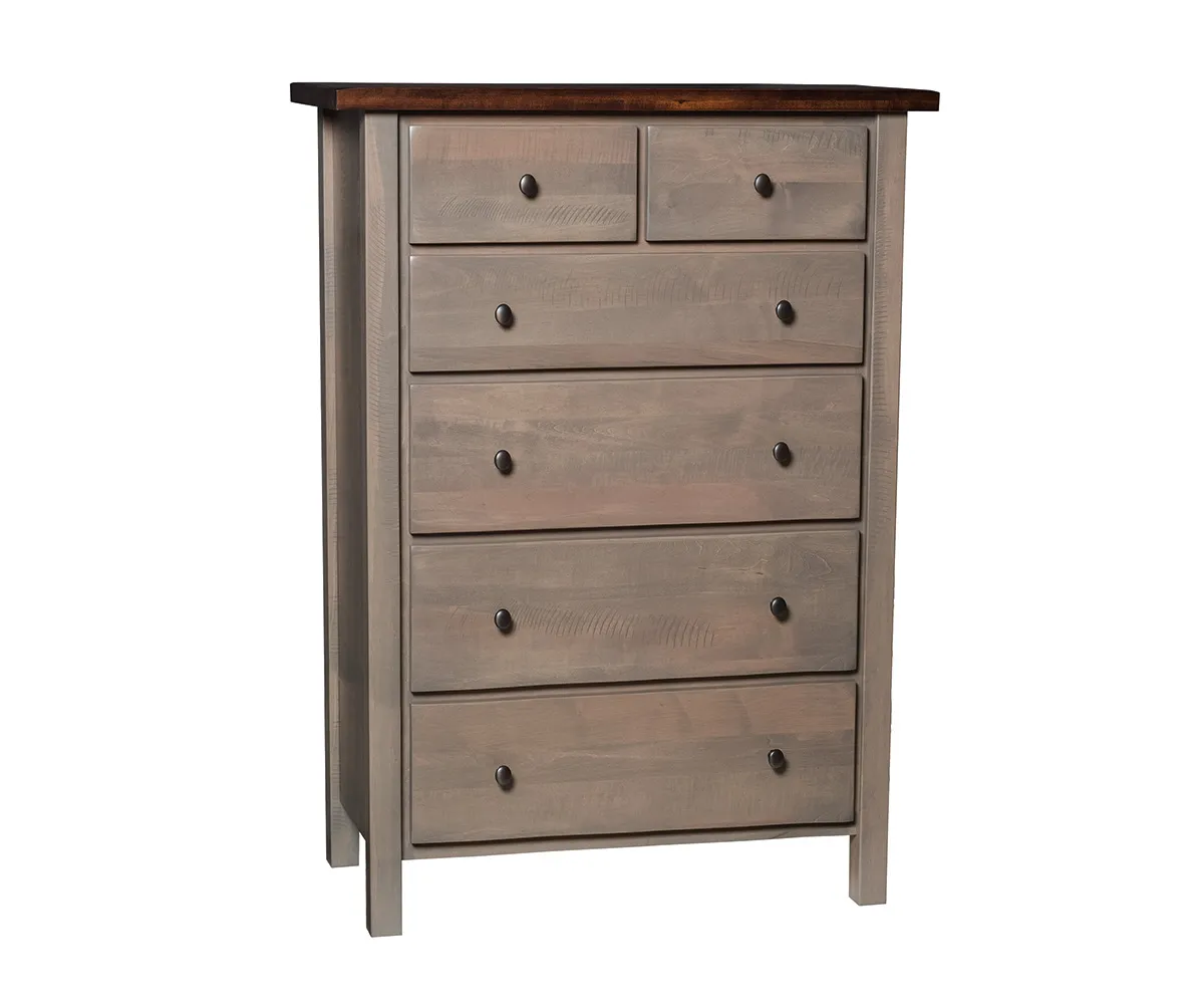 Sawyer Wood 37½" 6 Drawer Chest