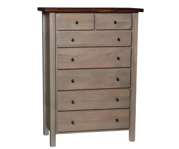 Sawyer Wood 44½" 7 Drawer Chest