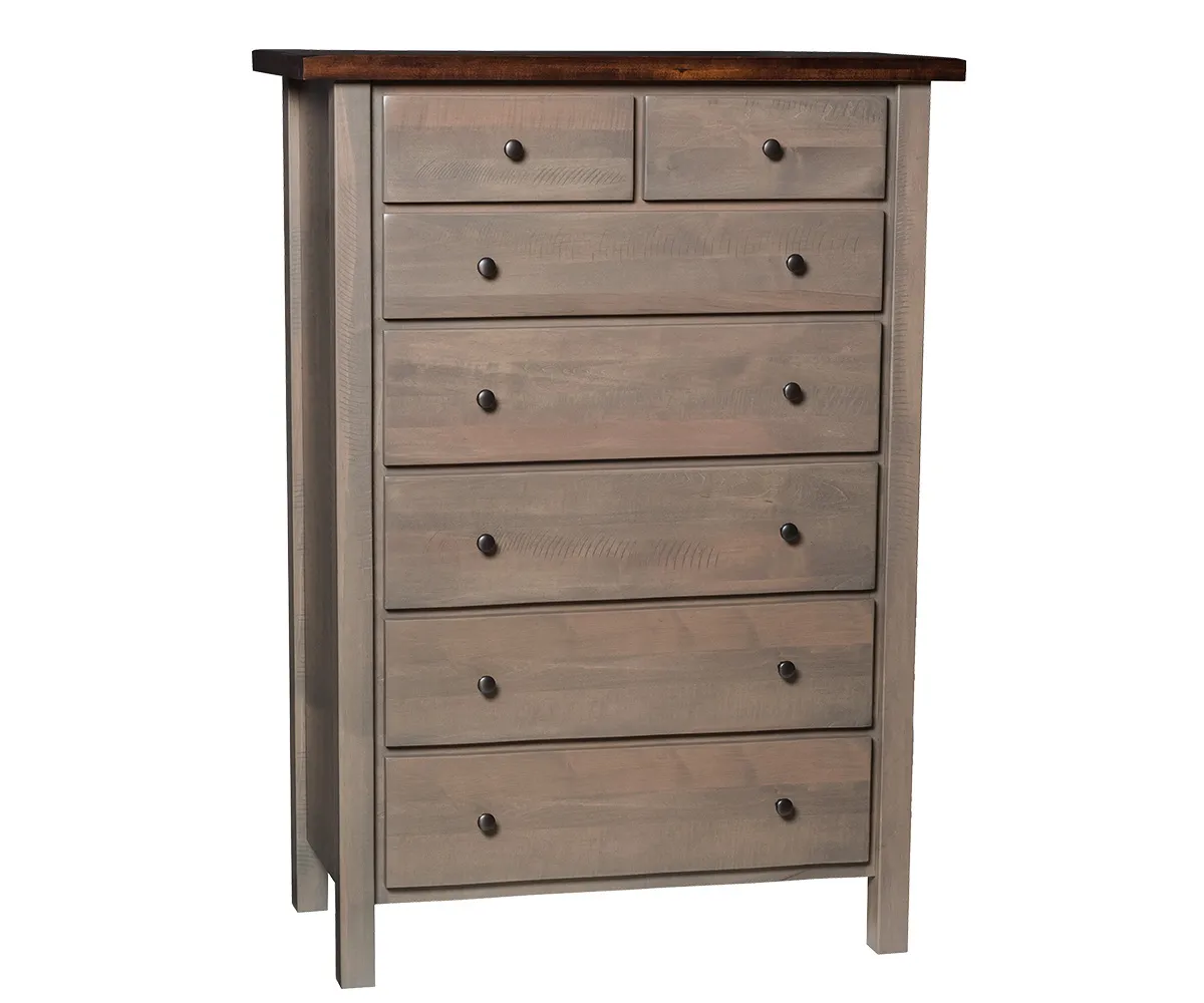 Sawyer Wood 44½" 7 Drawer Chest