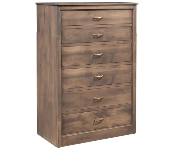 Vermilion 40" Six Drawer Chest
