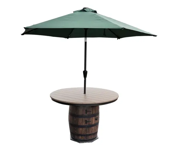 Poly Top For Barrel Table