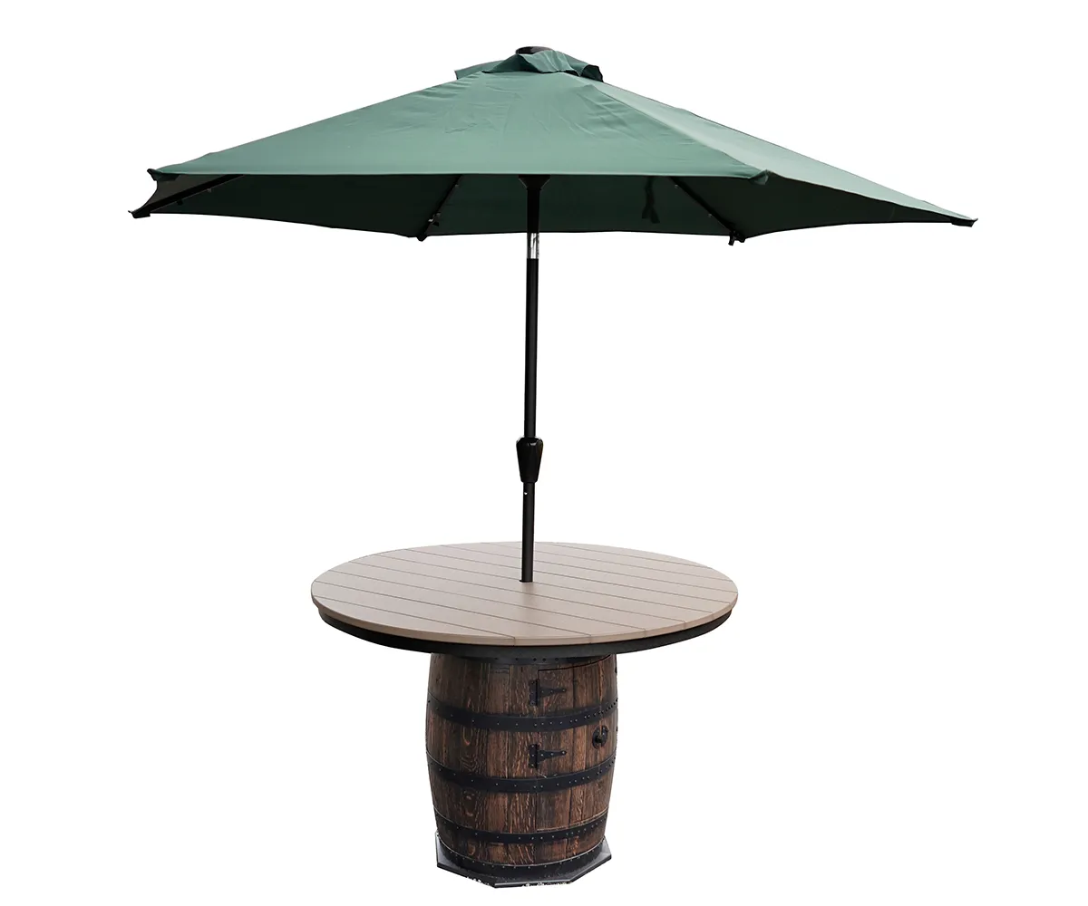 Poly Top For Barrel Table