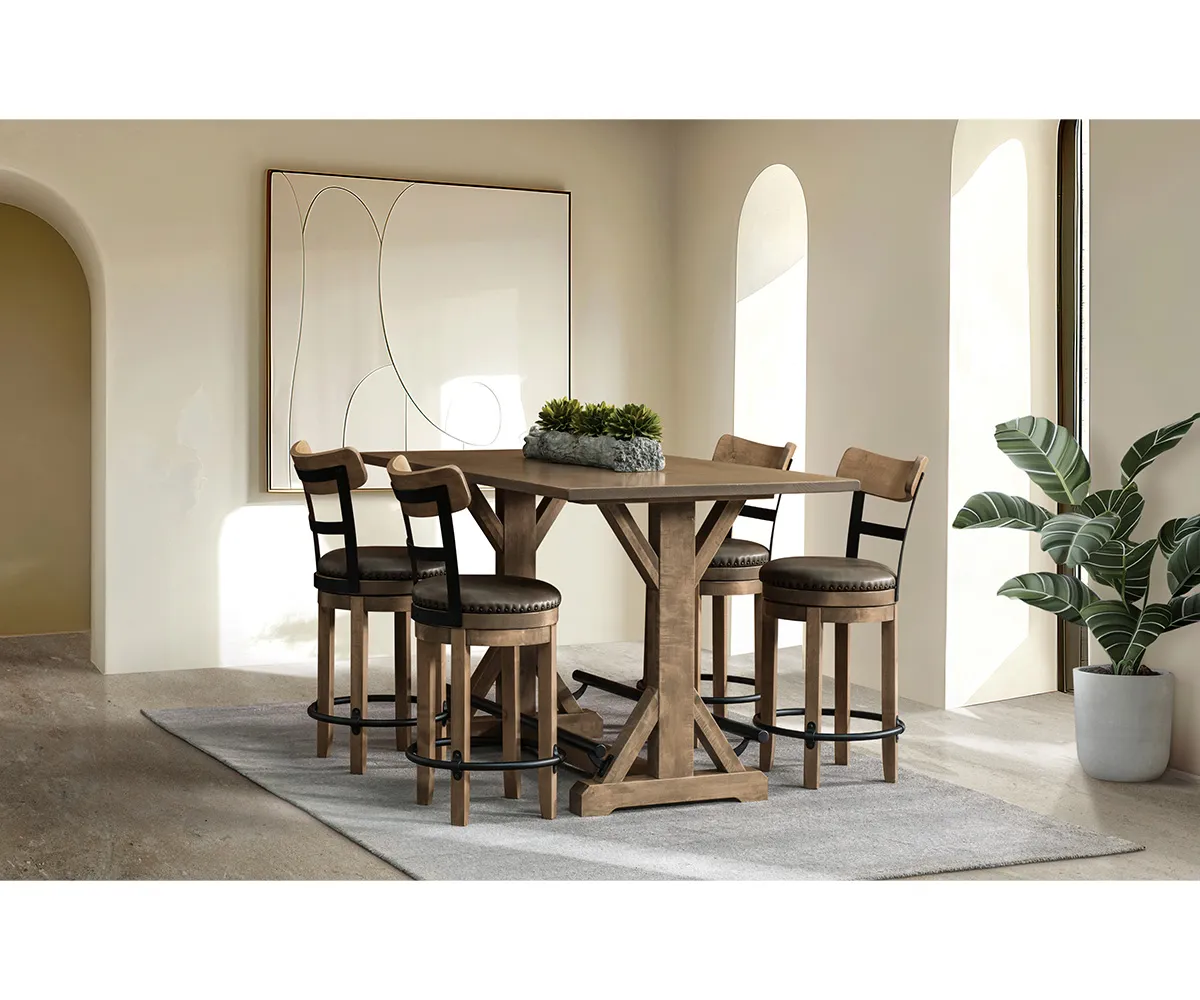 Fenway Swivel Bar Stool Collection - Image 2