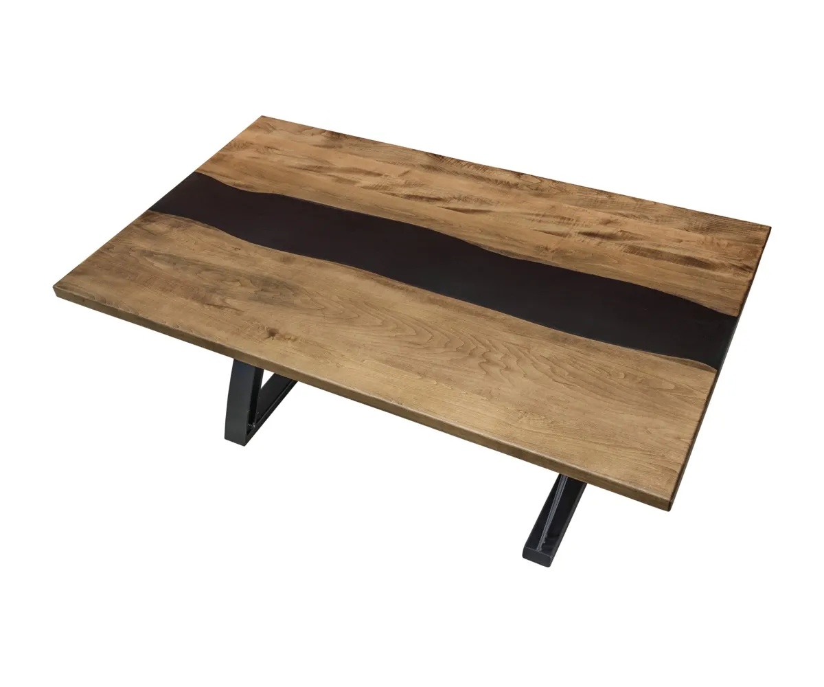 Century Edge With Mirage Base Epoxy Table - Image 2
