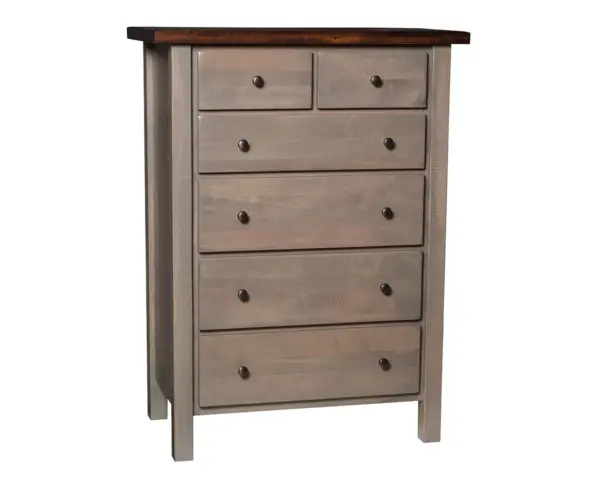 Sawyer Wood 44½" 6 Drawer Chest