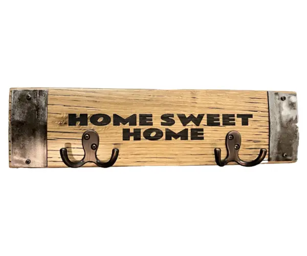 Wall Hanging With Key Hooks