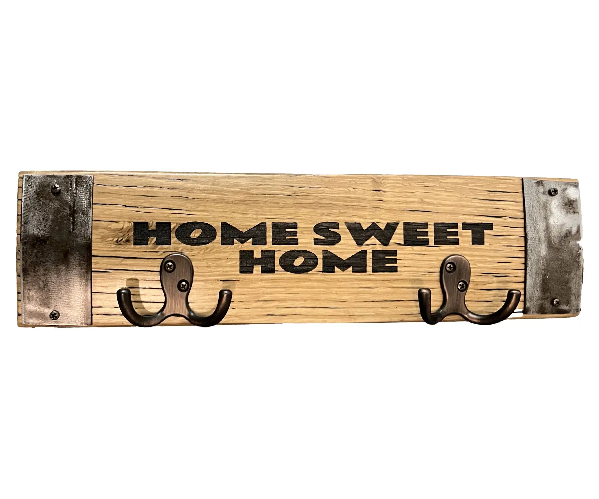 Wall Hanging With Key Hooks